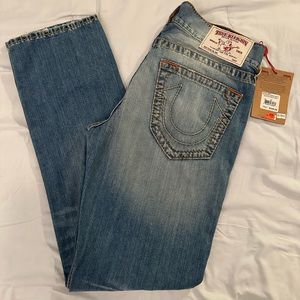 True Religion slim jeans, new with tags, size 32